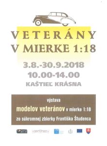 Výstavu modelov automobilových veteránov